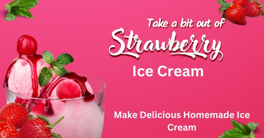 Strawberry Ice Cream Recipe How to Make Delicious Homemade Ice Cream